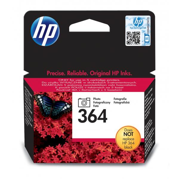 Cartucho Tinta Hp 364 Cb317ee Photo Negro 3ml B8550 - D5460 - C6380 - C5380