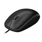 Raton Optico Logitech B100 Negro