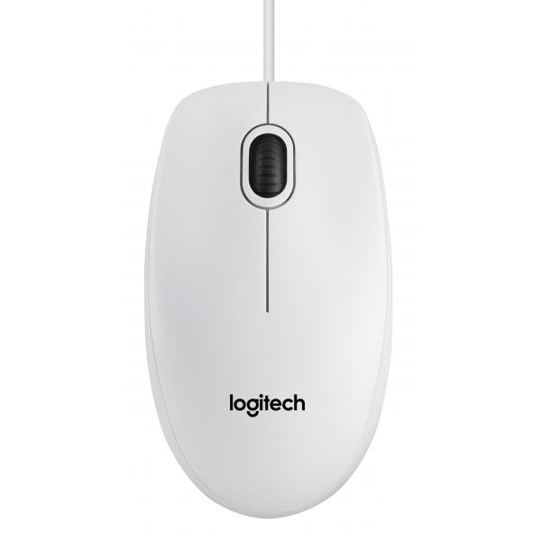 Mouse Logitech B100 Blanco Usb P/n: 910-003360 Hover Image