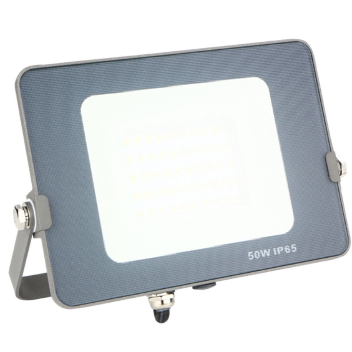 Foco Proyector Led Silver Electronics Forge Ips 65 30w - 5700k Luz Fria - 2400lm Color Gris