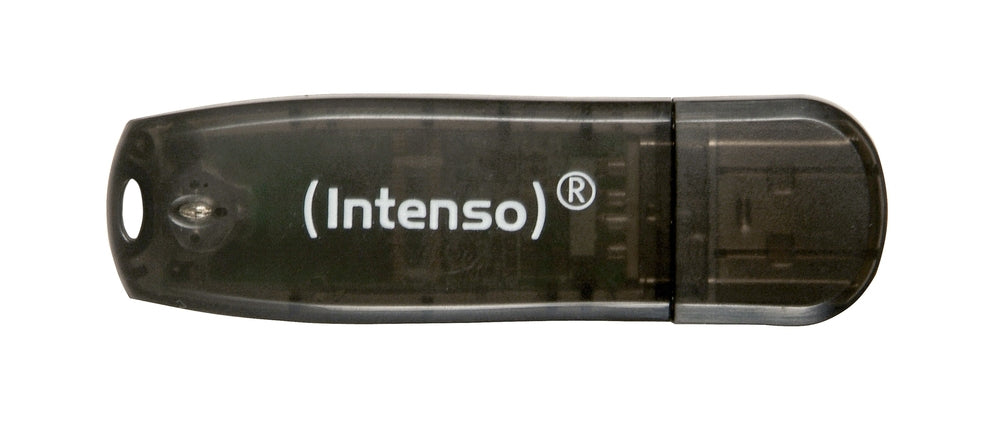 Pendrive 16Gb Usb2.0 Intenso Rainbow Negro