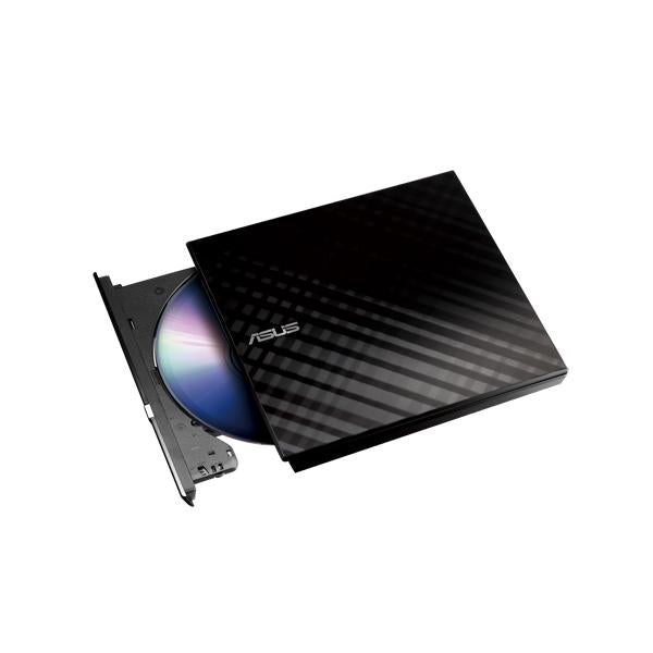 Grabadora Dvd Slim Externa Asus Sdrw-08d2s-u Lite Negra 90-dq0435-ua221kz
