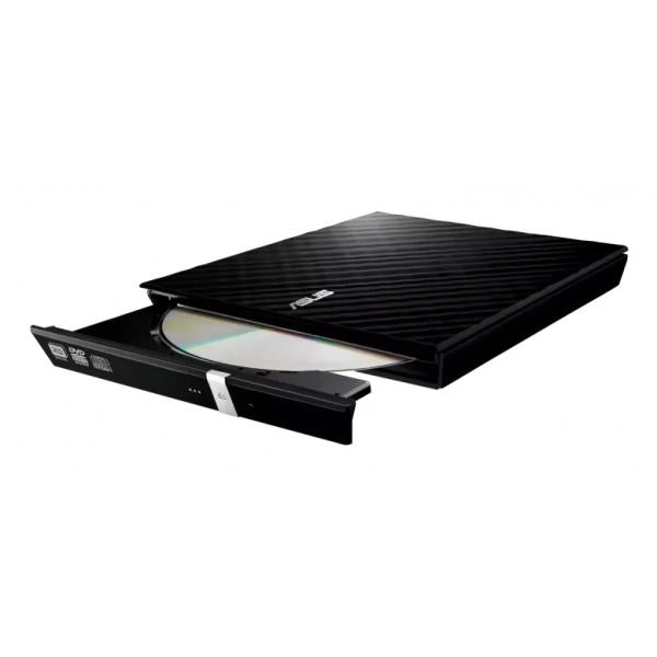 Grabadora Dvd Slim Externa Asus Sdrw-08d2s-u Lite Negra 90-dq0435-ua221kz