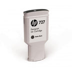 Cartucho Tinta Hp 727 C1q12a Negro Mate T1500 - T1530 - T2500
