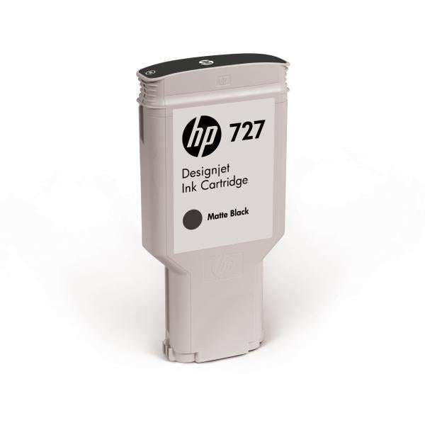 Cartucho Tinta Hp 727 C1q12a Negro Mate T1500 - T1530 - T2500 Main Image