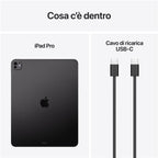 Apple Ipad Pro 13 Pulgadas Wifi + Cellular 16gb 2tb Space Black - Oled - Chip M5 - 12mpx