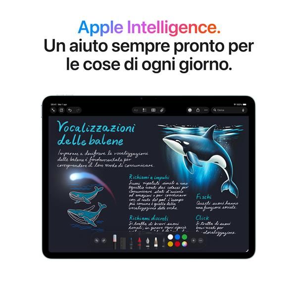 Apple iPad Air 11" 8th Wi-Fi/ M4/ 128GB/ Púrpura