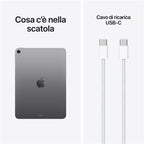 Apple Ipad Air 11 Pulgadas 12gb 1tb Wifi Space Grey - Ips - Chip M4 - 12mpx