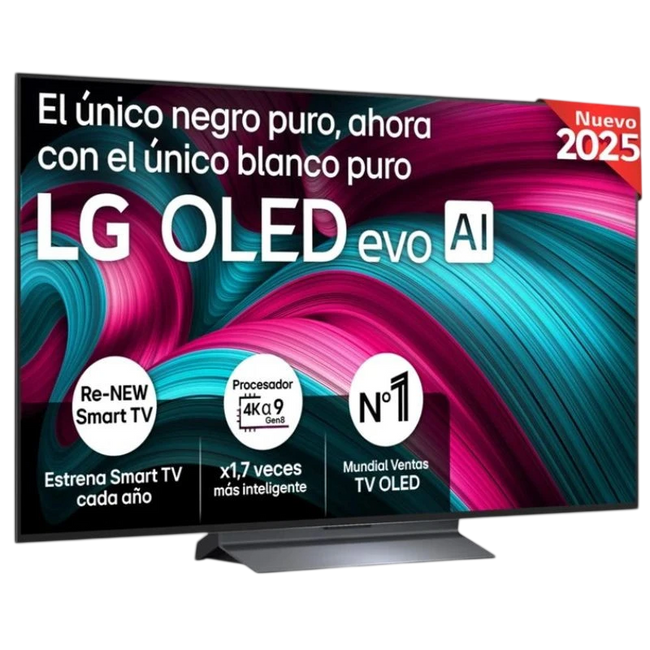 LG OLED55C54LA 55" 4K Ultra HD OLED Smart TV Negro Hover Image