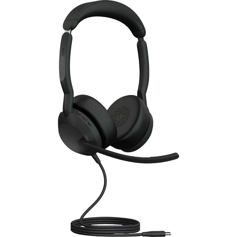 Jabra Evolve2 50 UC Stereo USB-C Negro Diadema con micrófono Auriculares
