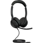 Jabra Evolve2 50 UC Stereo (USB-C) Negro