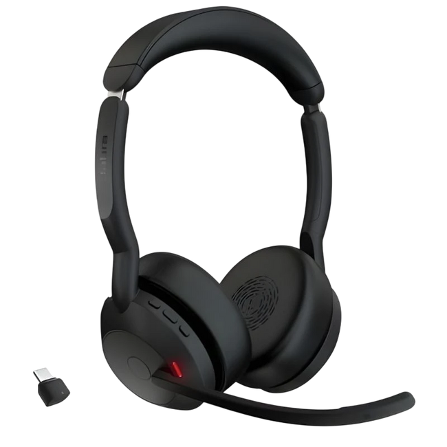 Jabra Evolve2 55 MS Stereo (USB-C) Negro Hover Image
