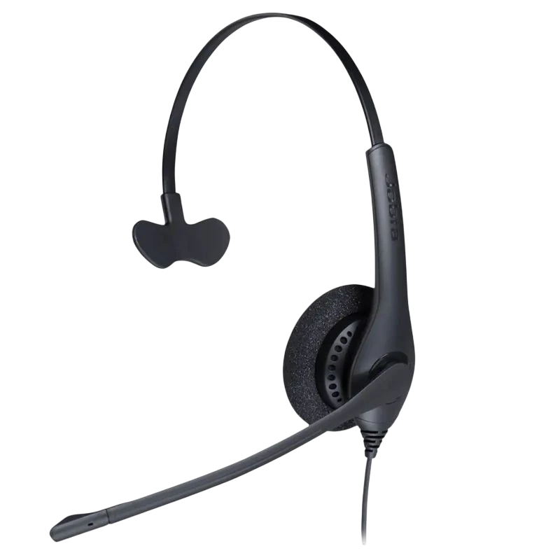 Jabra Biz 1500 Duo QD Negro Diadema con micrófono Auriculares