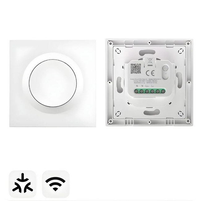 SONOFF MINIR4M-E Matter Blanco - Interruptor inteligente de pared Hover Image