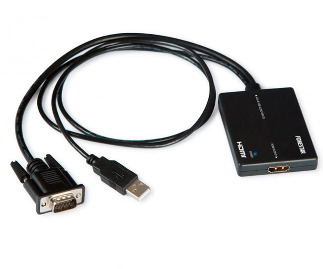 Fonestar Fo-445 / Convertidor De Vga (m) A Hdmi (h) Hover Image