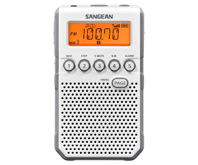 Sangean Dt-800 Blanco / Radio Despertador Portátil Hover Image