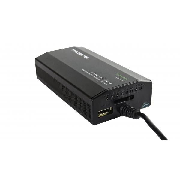 Cargador Universal De Portatil Tacens Anima Anbp100 100w 8 Tips Aluminio Puerto Usb 5v Main Image