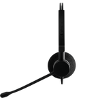 Jabra Biz 2300 Duo USB-A UC Negro