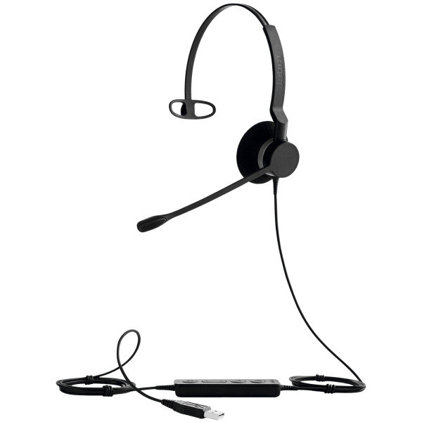 Jabra Biz 2300 USB-A Microsoft Lync Mono Negro