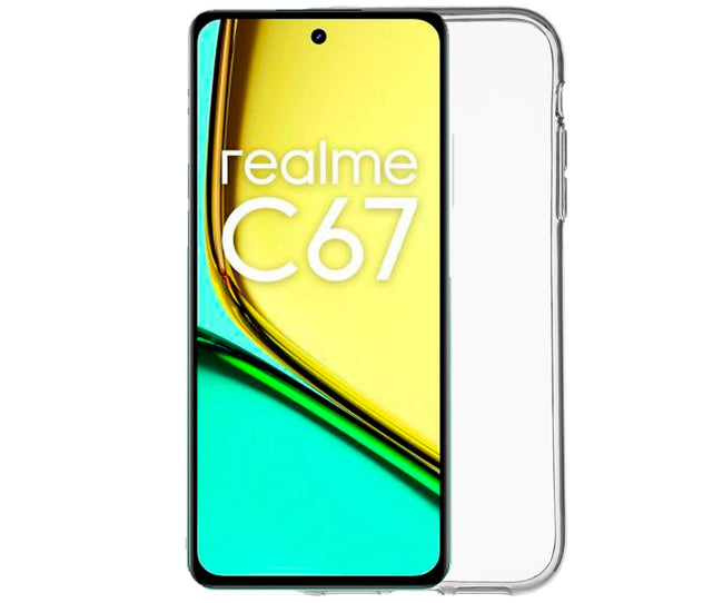 Jc Trasera De Silicona Transparente / Realme C67 Hover Image