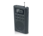 Muse M-03 R Negro / Radio Despertador Portátil