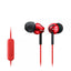 Auriculares Sony Mdr - Ex110ap Rojo