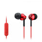 Auriculares Sony Mdr - Ex110ap Rojo