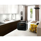 Muse M-081 R Negro / Radio Despertador Portátil