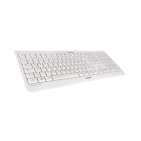 Teclado Cherry Kc 1000 Blanco