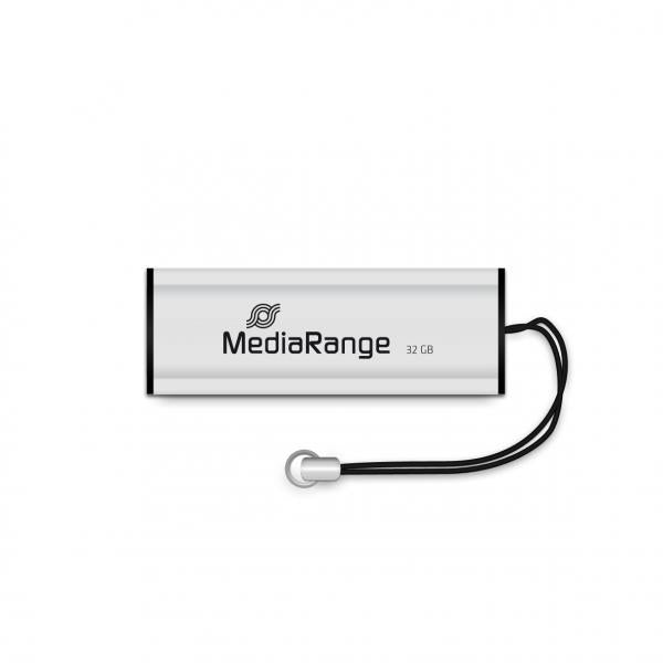 Pendrive 32gb Usb 3.2 Mediarange Silver-black Main Image