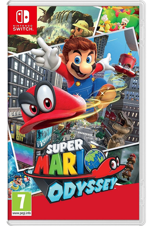Super Mario Odyssey Switch Hover Image