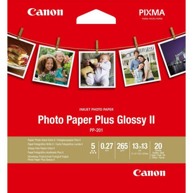 Papel Canon Foto Pp - 201 2311b060 13x13 - 20 Hojas Hover Image