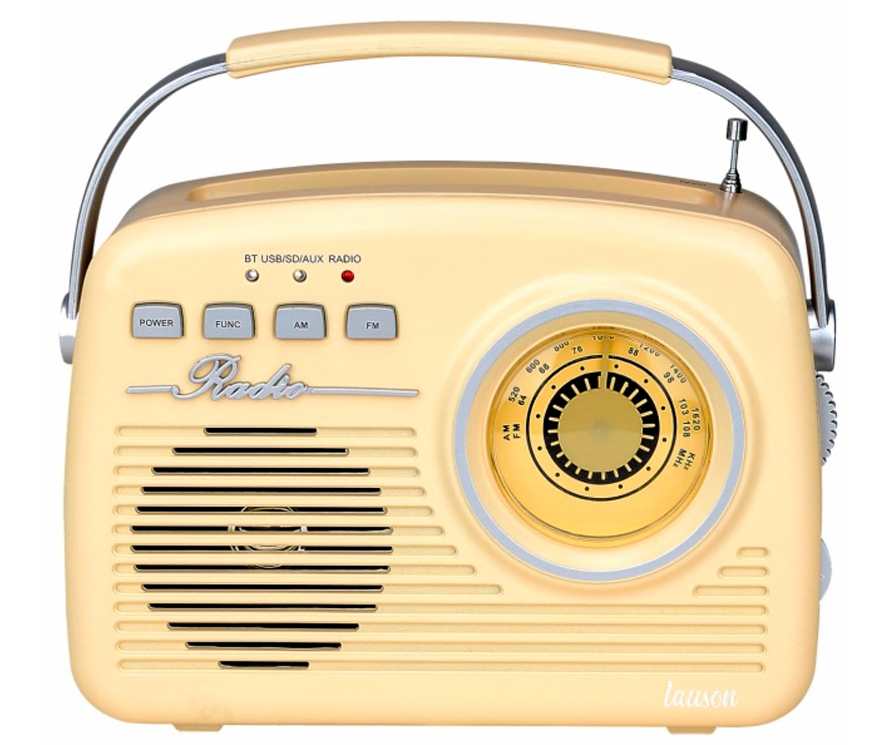 Lauson Ra143 Vintage Crema / Radio Portátil