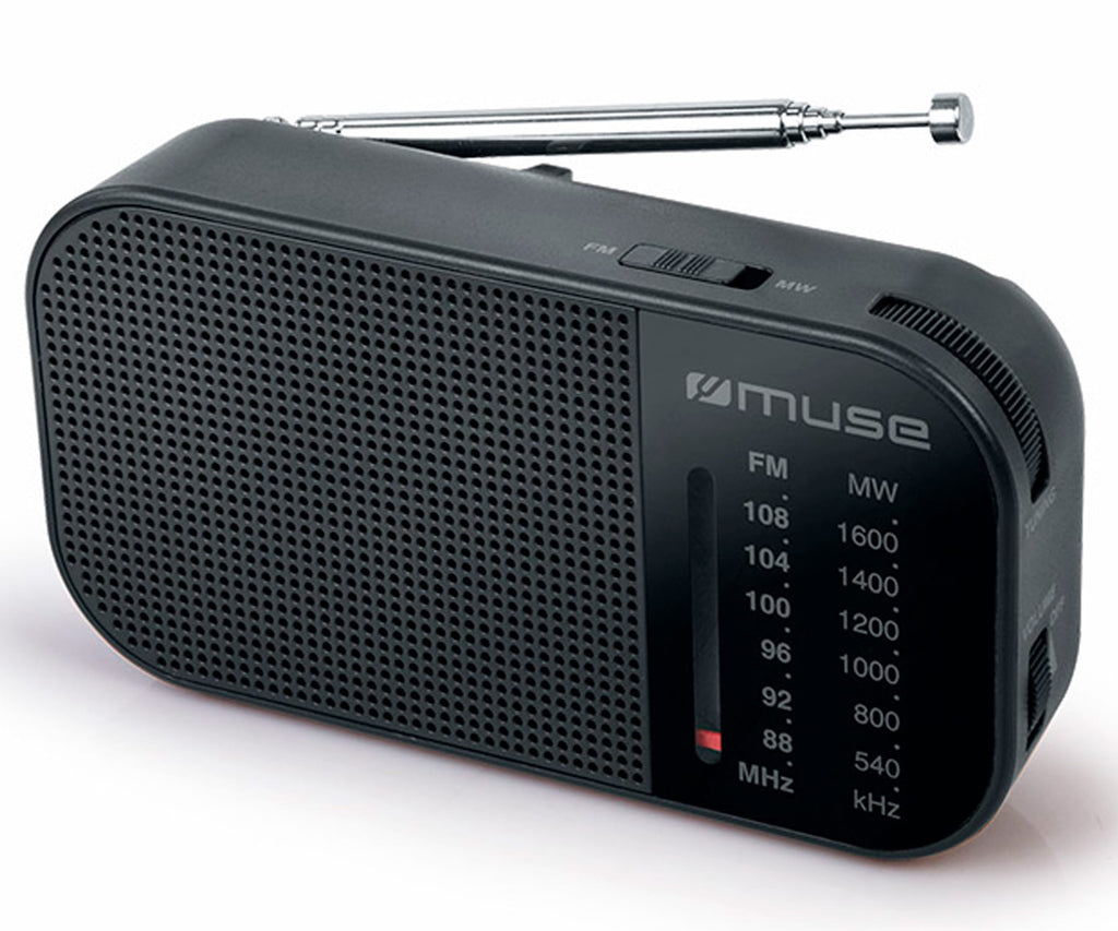 Muse M-025 R Negro / Radio Portátil