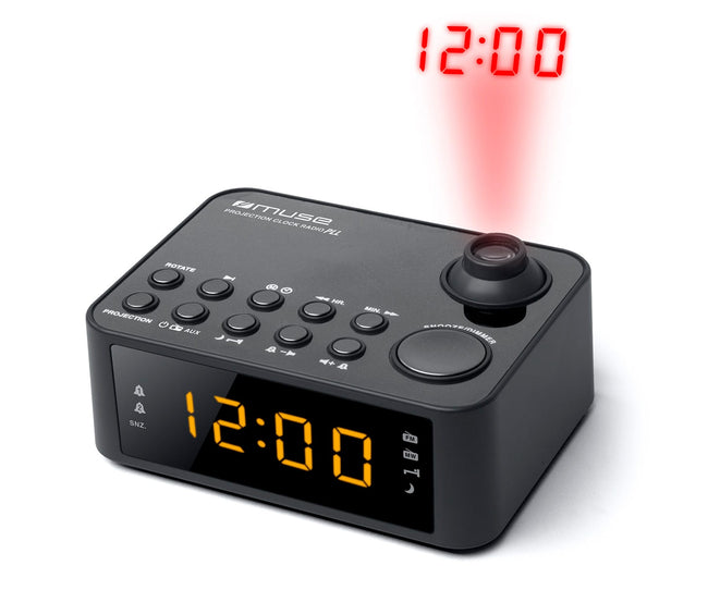 Muse M-178 P Negro / Radio Despertador Hover Image