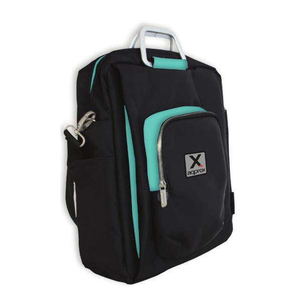 Maletin De Portatil 15.6" Approx Diseo En Color Negro/azul Approx - Oferta_moving Hover Image