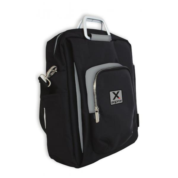 Maletin De Portatil 15.6" Approx Diseo En Color Negro/gris Approx - Oferta_moving