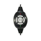 Auricular Equip Usb + Microfono Flexible Control De Volumen Negro