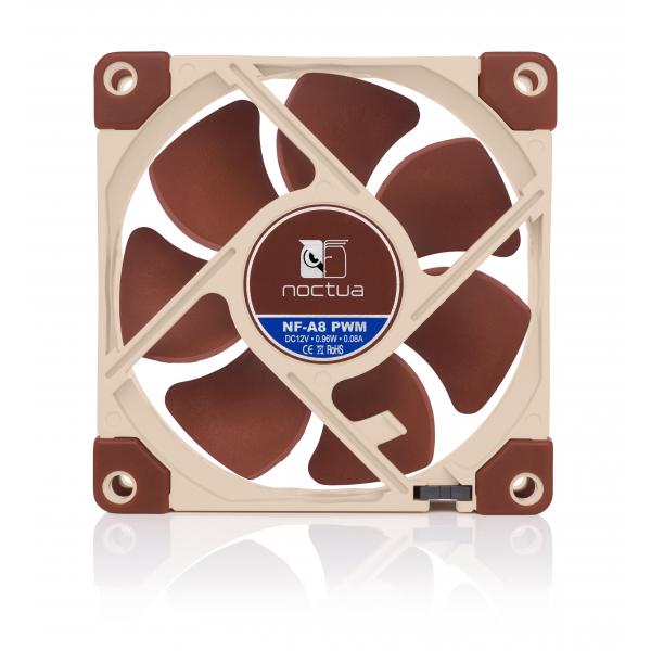 VENTILADOR 8CM NOCTUA NF-A8 PWM 2.000RPM MARRON