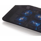 Base De Refrigeracion Para Portatiles Conceptronic 4 Ventiladores 80mm Hasta 15.6"
