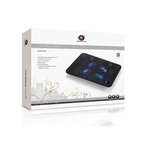 Base De Refrigeracion Para Portatiles Conceptronic 4 Ventiladores 80mm Hasta 15.6"