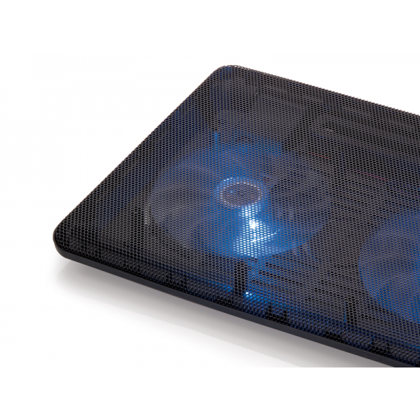 Soporte - Base De Refrigeracion Conceptronic Para Portatiles Hasta 15.6 Pulgadas 2 Ventiladores 125mm