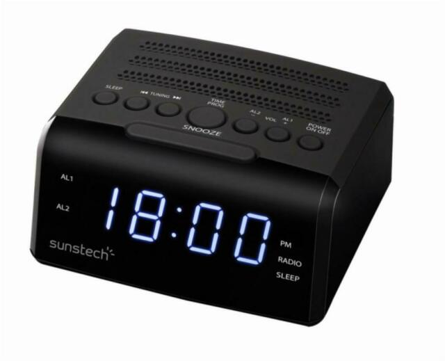 Radio Reloj Digital Susntech FRD35UBK