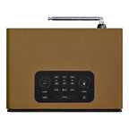 Sangean Ddr-36 Bt Brown / Radio Con Sintonización Digital De Sobremesa Dab+ / Fm-rds / Bluetooth / Entrada Auxiliar
