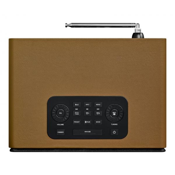 Sangean Ddr-36 Bt Brown / Radio Con Sintonización Digital De Sobremesa Dab+ / Fm-rds / Bluetooth / Entrada Auxiliar