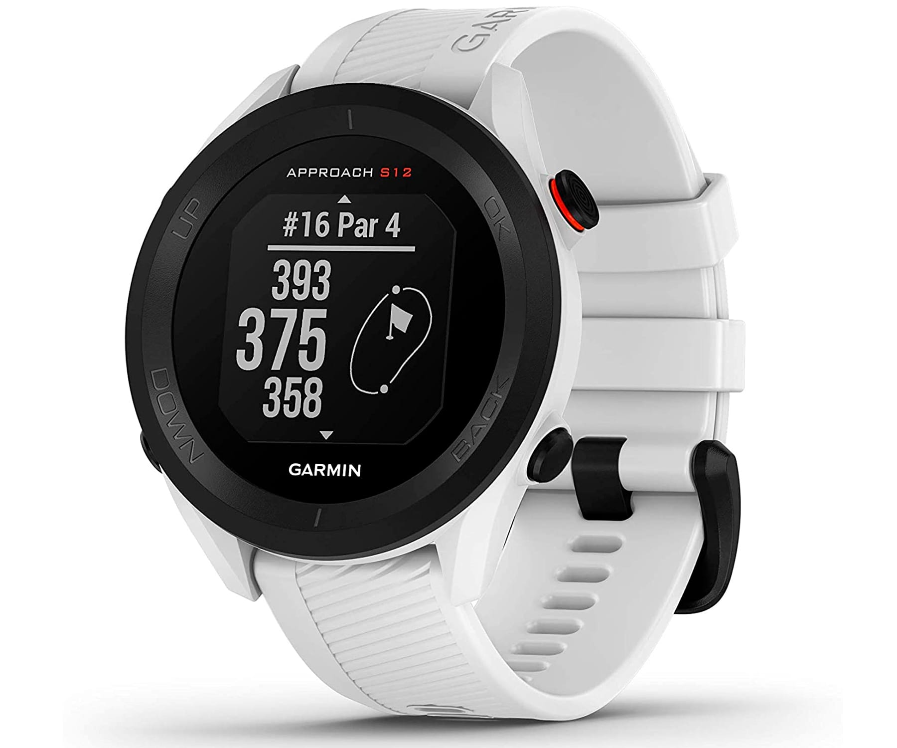 Garmin Approach S12 White / Smartwatch 43.7mm
