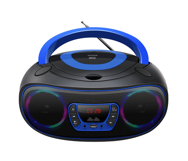 Radio Denver Tcl - 212 Azul Reproductor Cd Hover Image