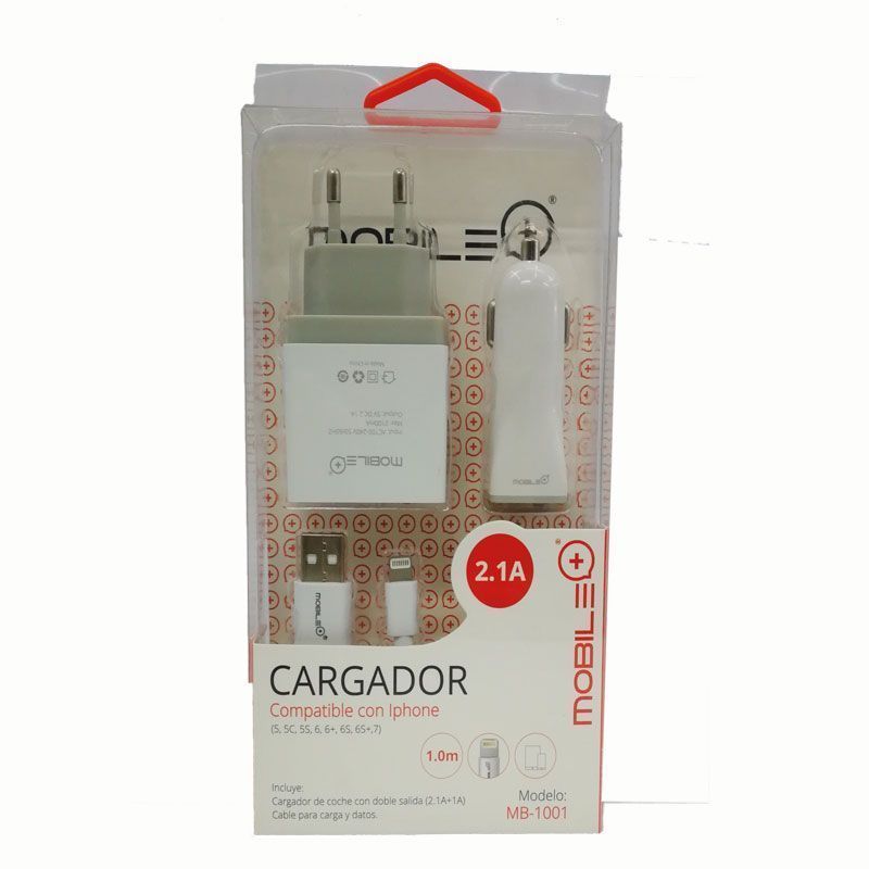 Cargador Mobile+ Iphone Mb-1001