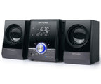 Muse M-38 Bt Black / Microcadena 20w Con Altavoces
