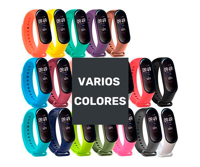 Jc Correa Silicona Amarilla Mi Band 6 Hover Image